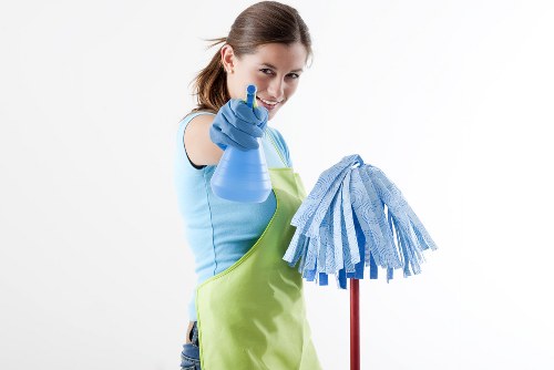 Cleaning dust and plaster residue after renovation in a SW4 home