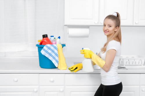 Turnover cleaning service for a modern apartment near Clapham Common