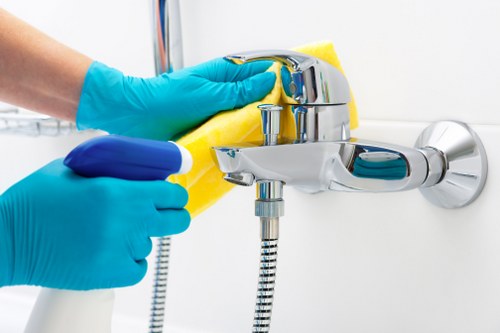 Weekly cleaning checklist and tidy interior space in SW4