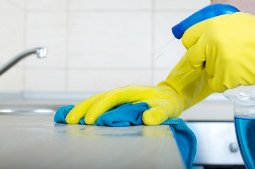 Professional hot water extraction carpet cleaning in a SW4 flat