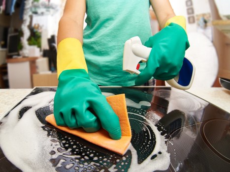 Curtain cleaning for a commercial interior in the SW4 area